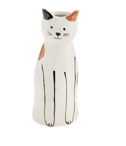 Cat Vase
