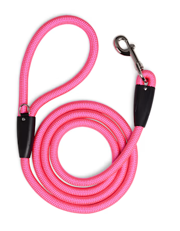 Pink Rope Leash