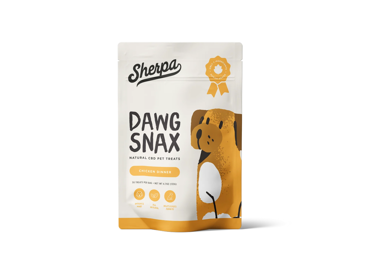 25mg CBD Dawg Snax - Chicken Dinner
