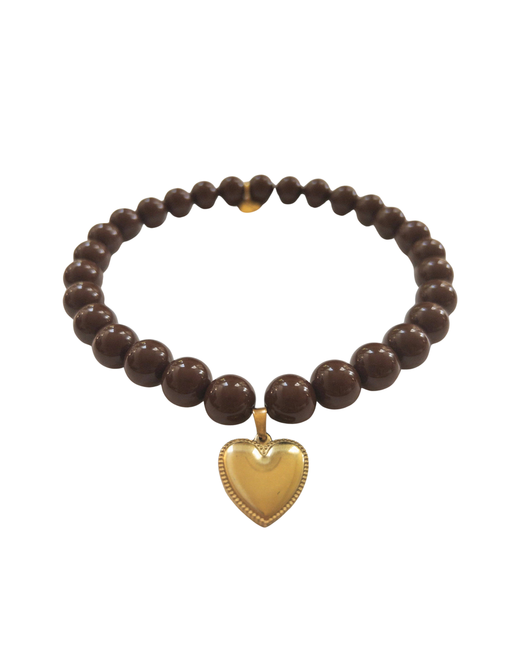 Pretty Dark Chocolate Skinny Necklace