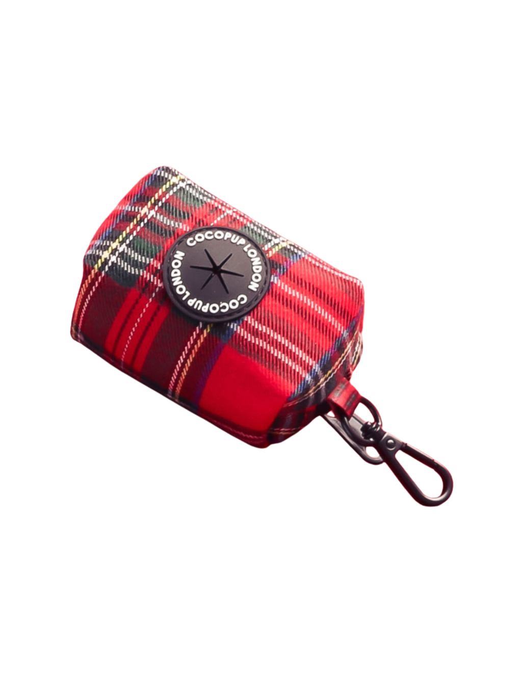 Tartan Poop Bag Holder