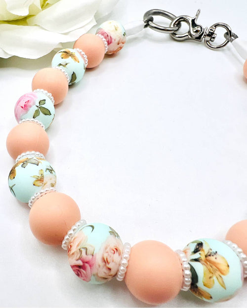 1930's Posies | Beaded Dog Necklace