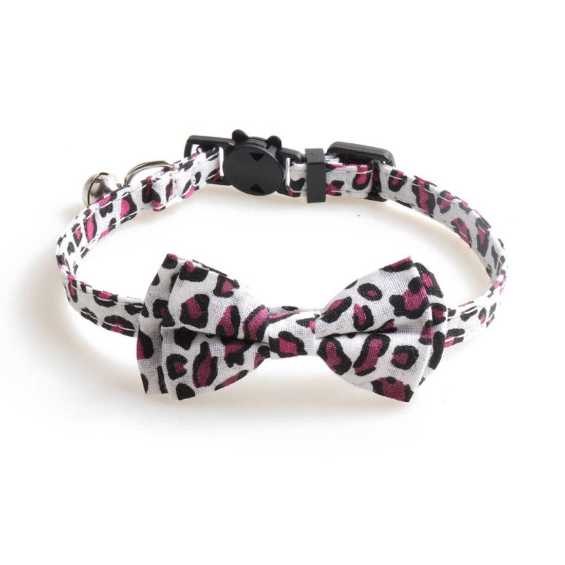 Mokka - Leopard Print Bowtie Pet Collar