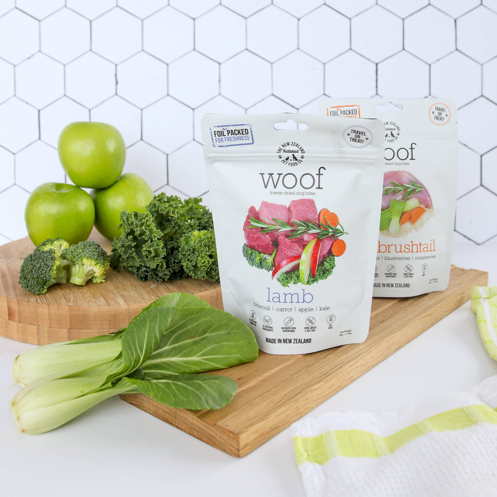 Woof Lamb Freeze Dried Dog Food 1.76oz | 9.9oz | 2.2lb