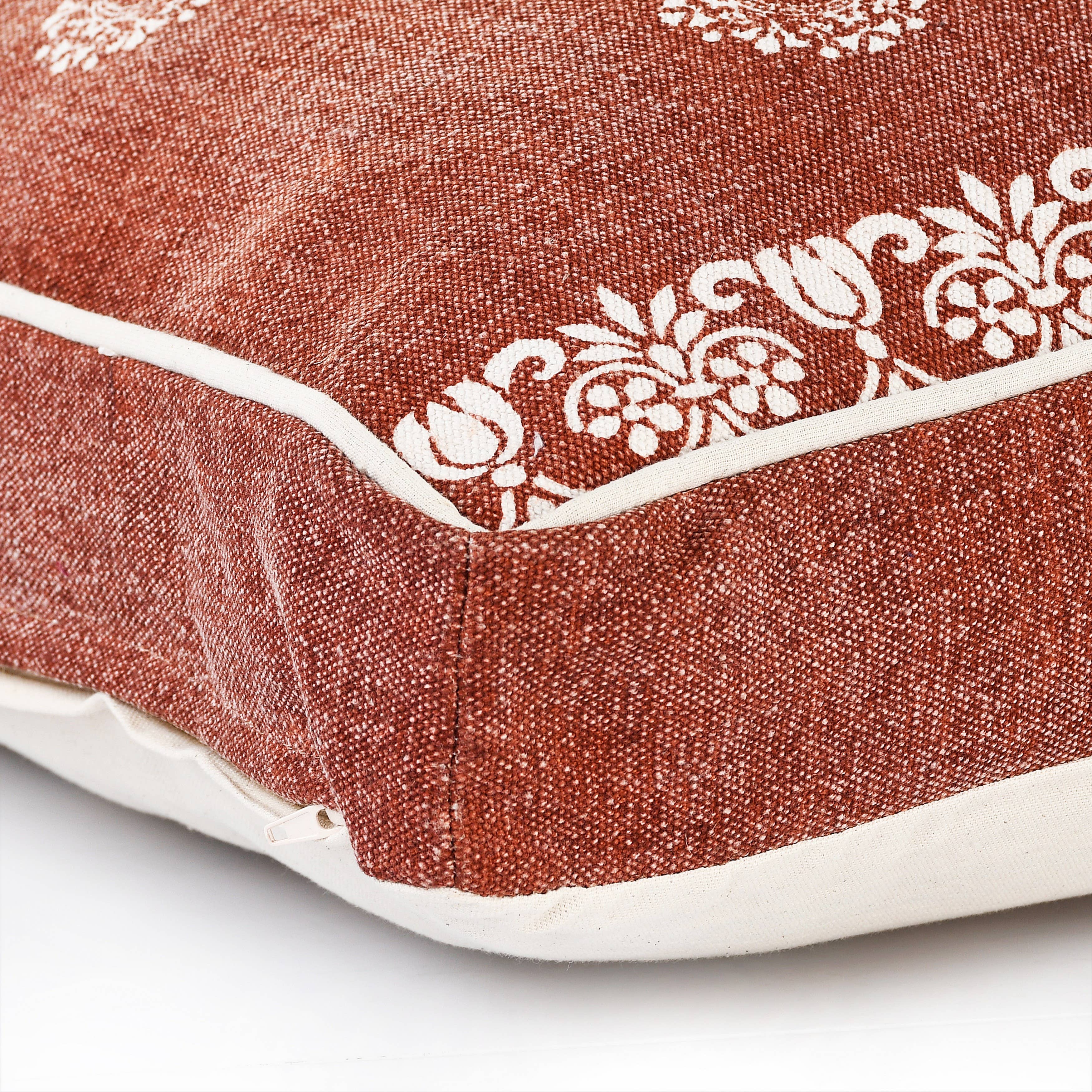 Mandala Stonewash Pillow Pet Bed With Removable Cover