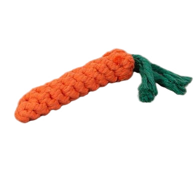 Carrot Rope Dog Toy