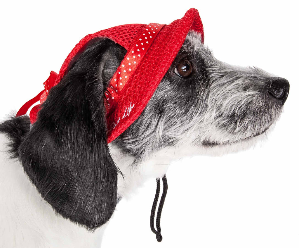 UV Protectant Adjustable Dog Hat Cap