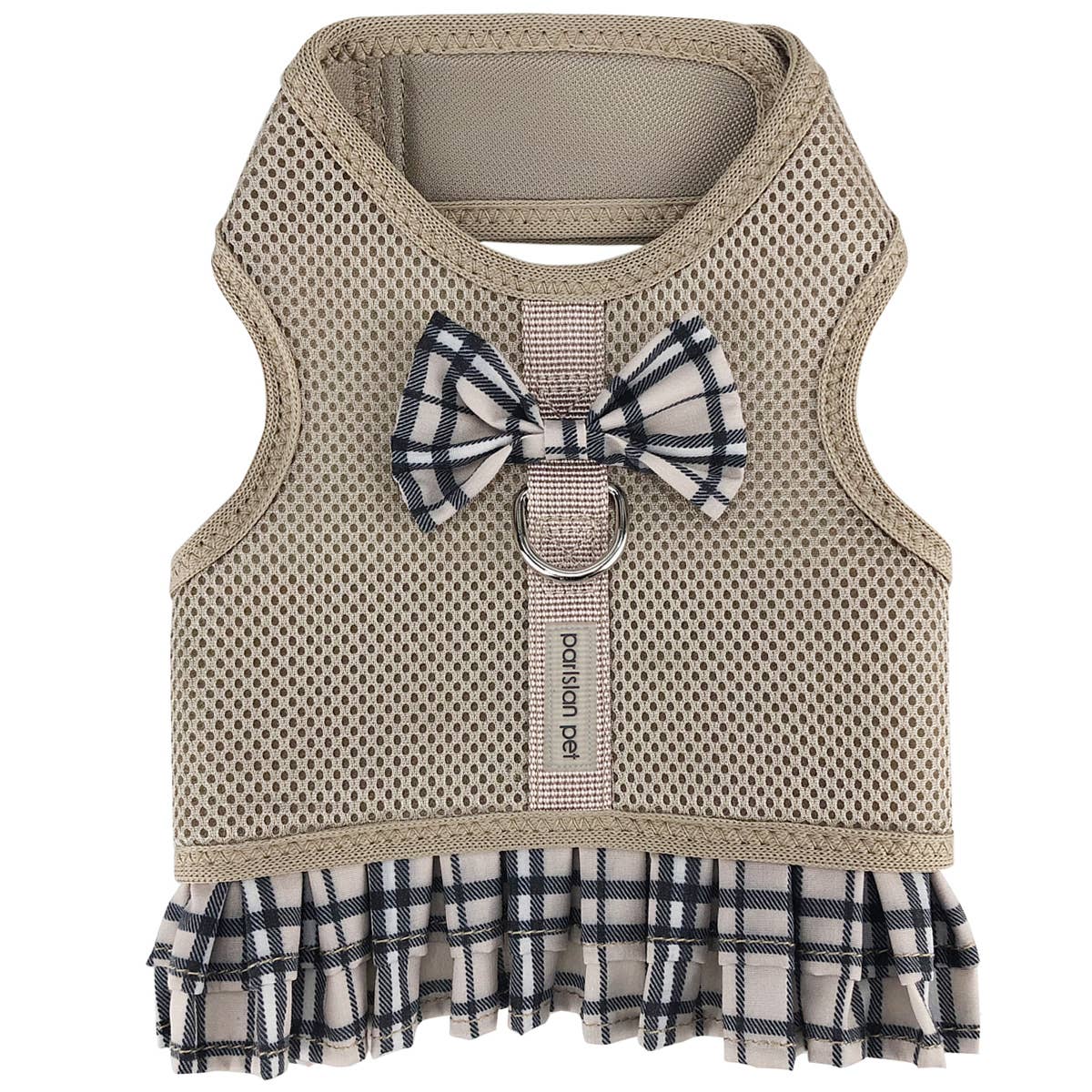 Harness Dress Khaki Plaid – Functional Dog Harness