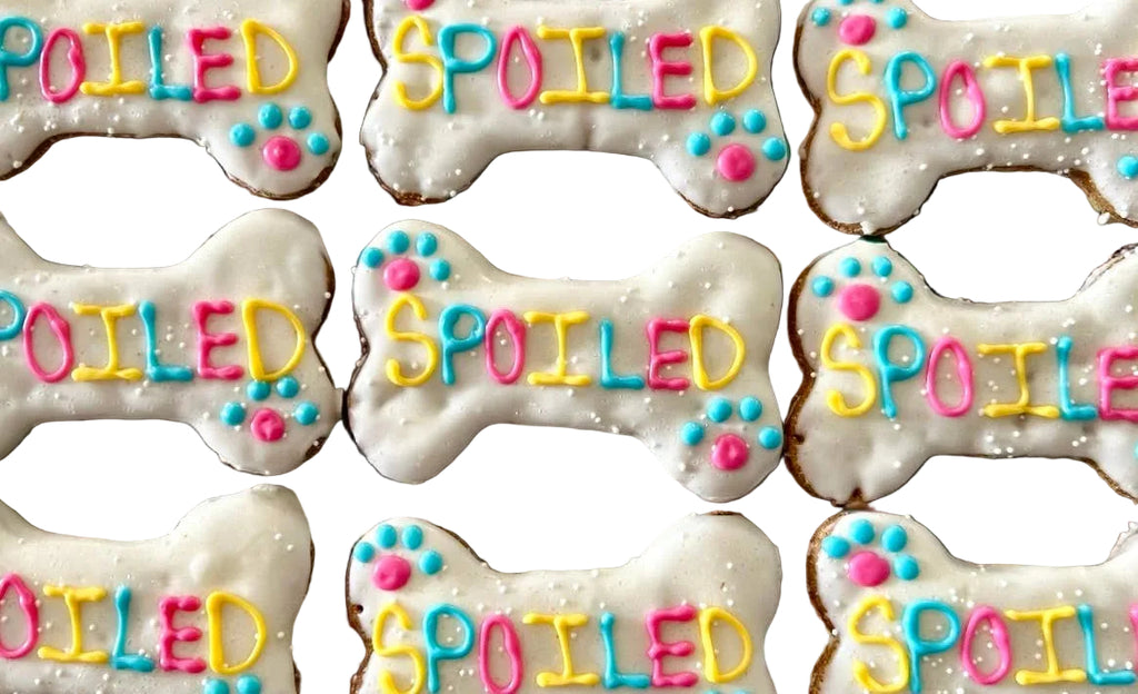 6 inch Spoiled dog bone treats