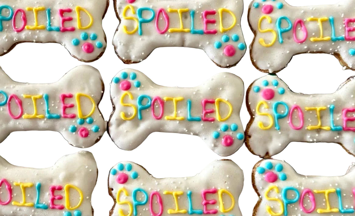 6 inch Spoiled dog bone treats