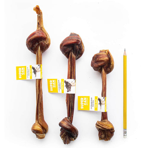 6 to 8 inch Double Knott Bully Stick