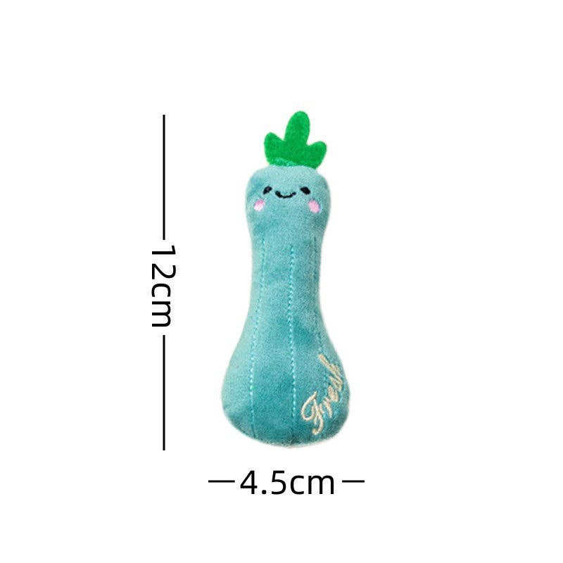 Moo Vegetable Cat Toy Set