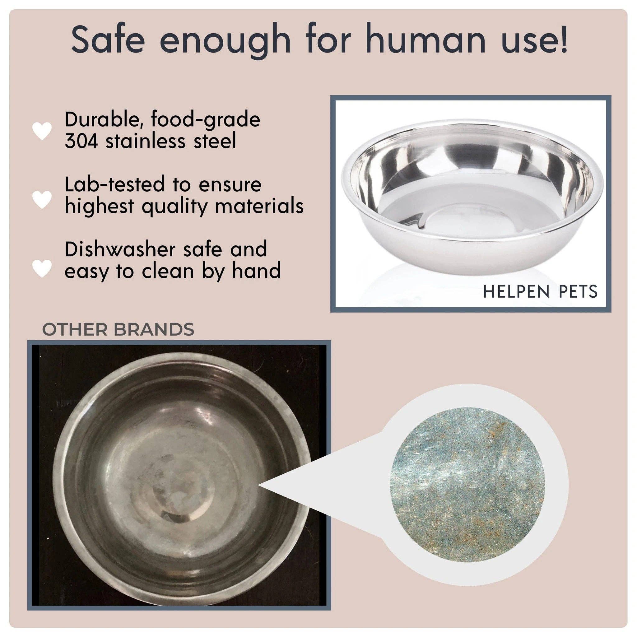 White Elevated Pet Feeder