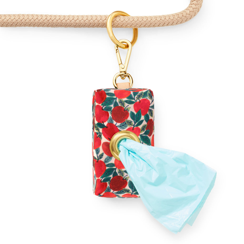 Rifle Paper Co. Apple of My Eye Fall Poop Bag Dispenser