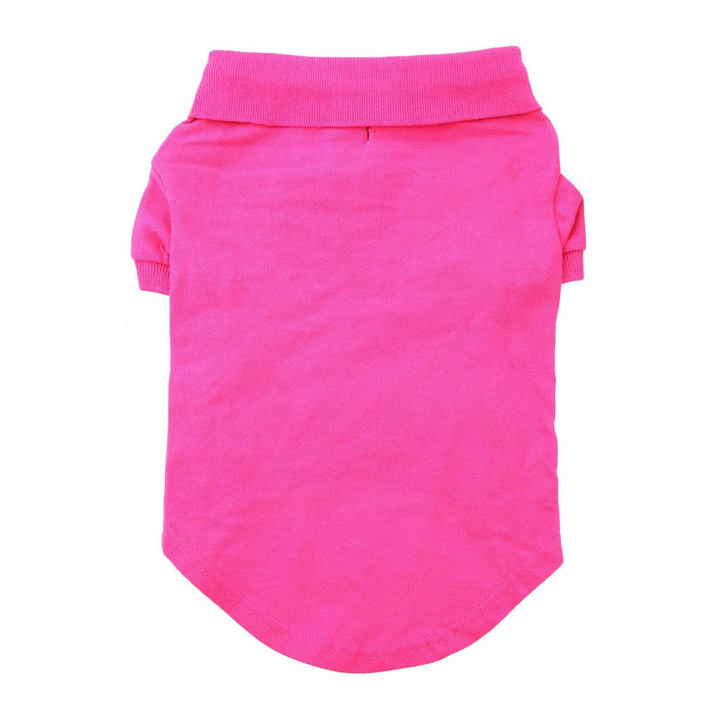 Solid Dog Polo - Raspberry Sorbet