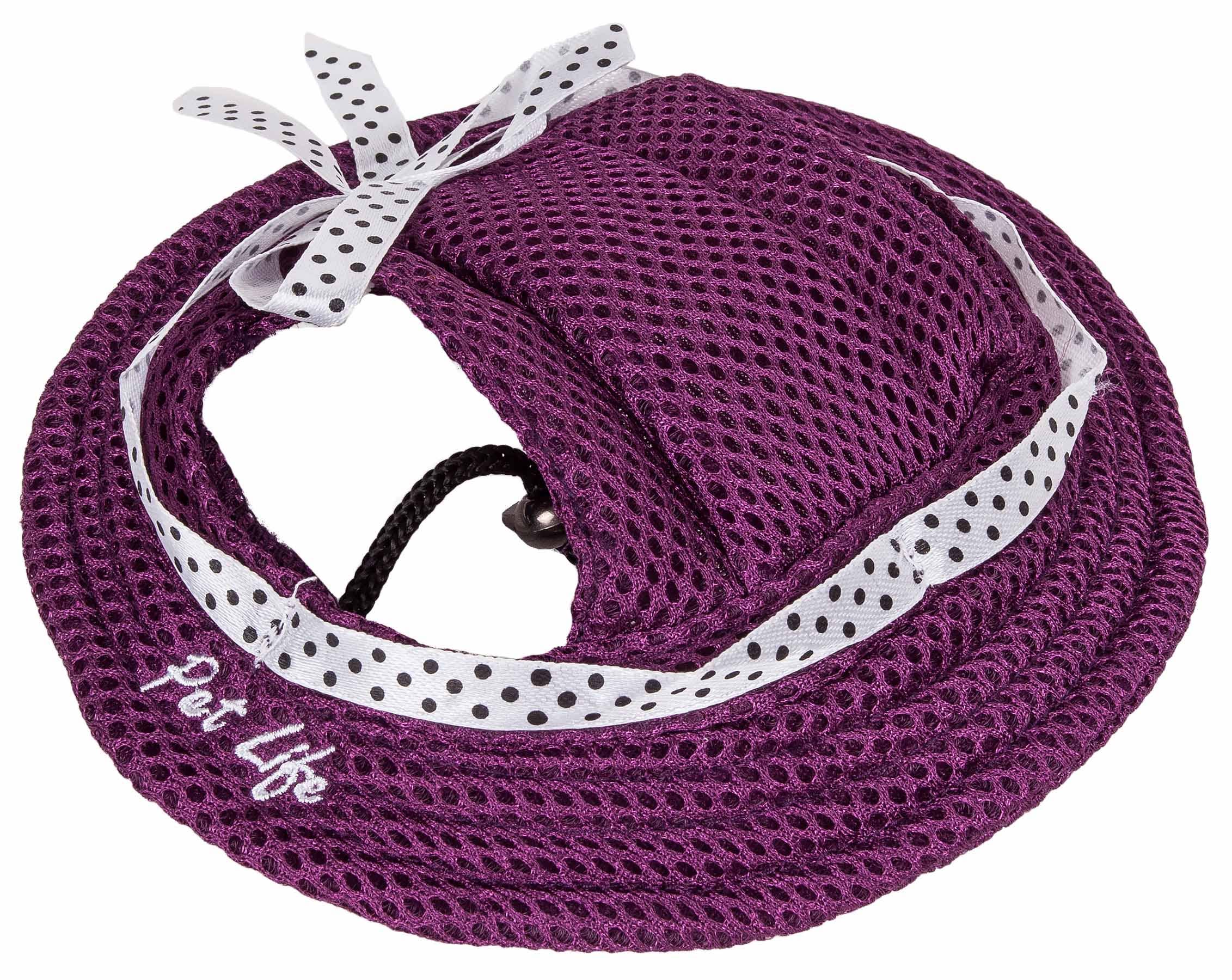 UV Protectant Adjustable Dog Hat Cap