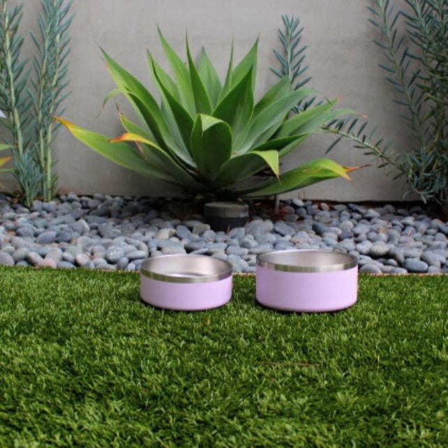 Stainless Steel Pet Food/Water Bowl - Dishwasher Safe