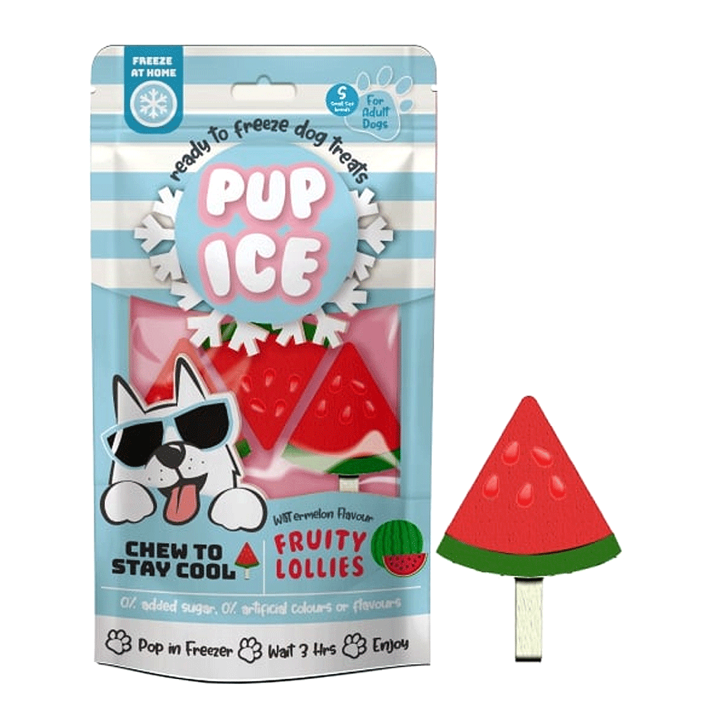 Pup Ice Fruity Lollies, Watermelon