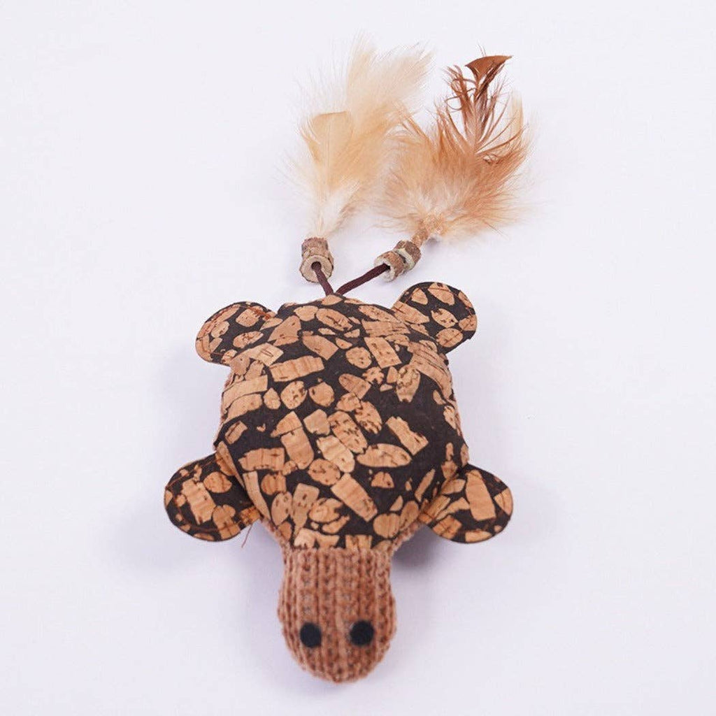 Moo – Feather Plush Cat Toy