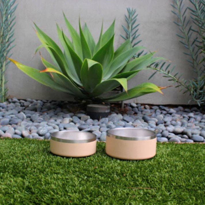 Stainless Steel Pet Food/Water Bowl - Dishwasher Safe