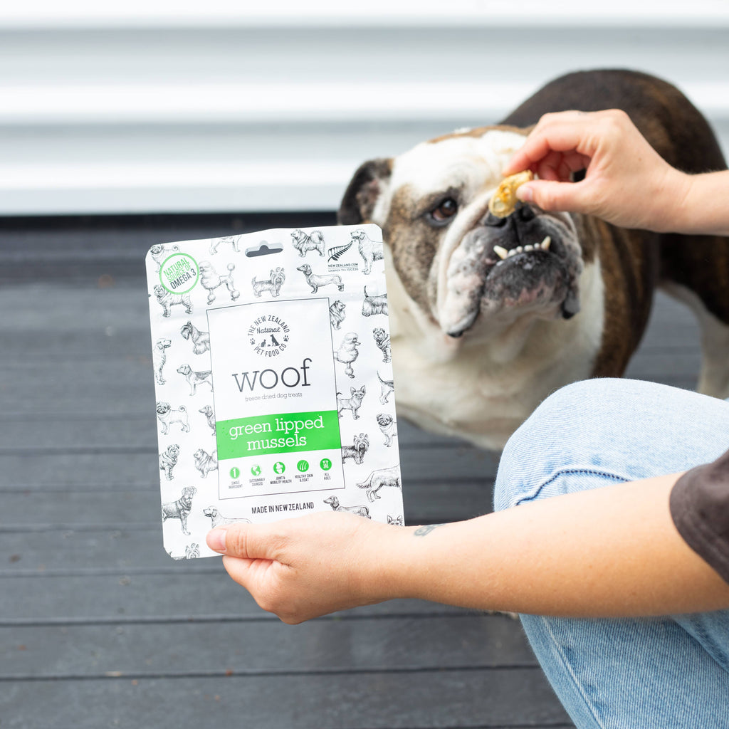 Woof NZ Green Mussel Treat 1.76oz