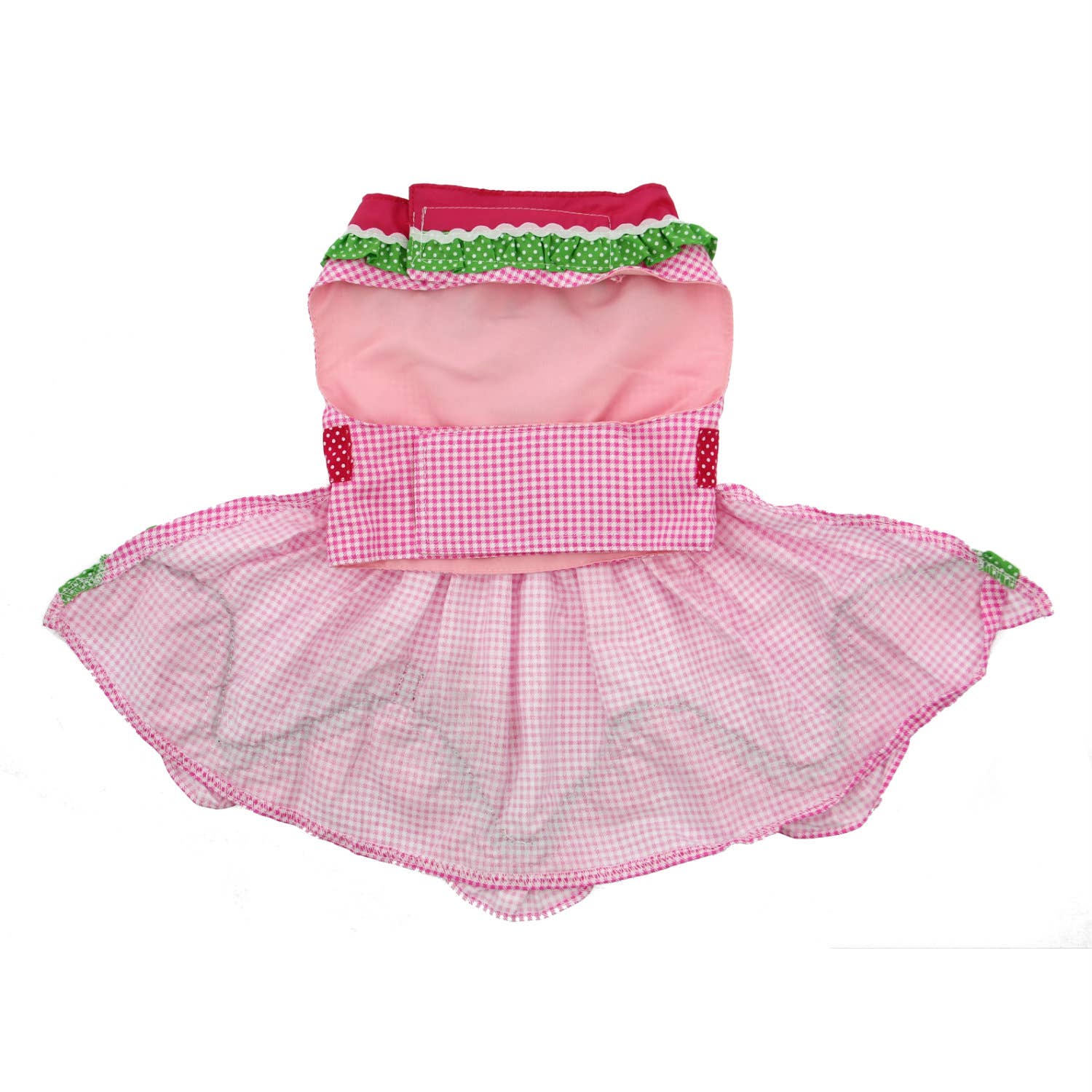 Watermelon Dog Harness Dress w/ Matching Leash