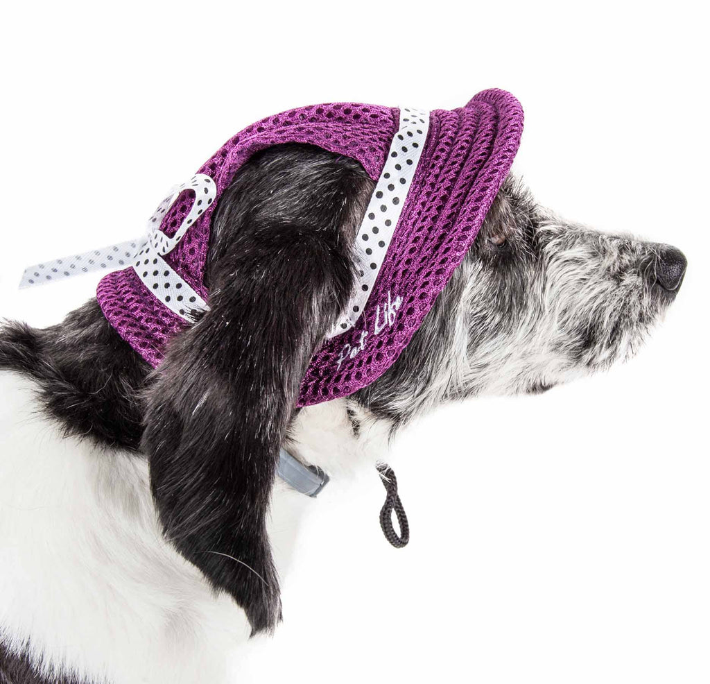 UV Protectant Adjustable Dog Hat Cap