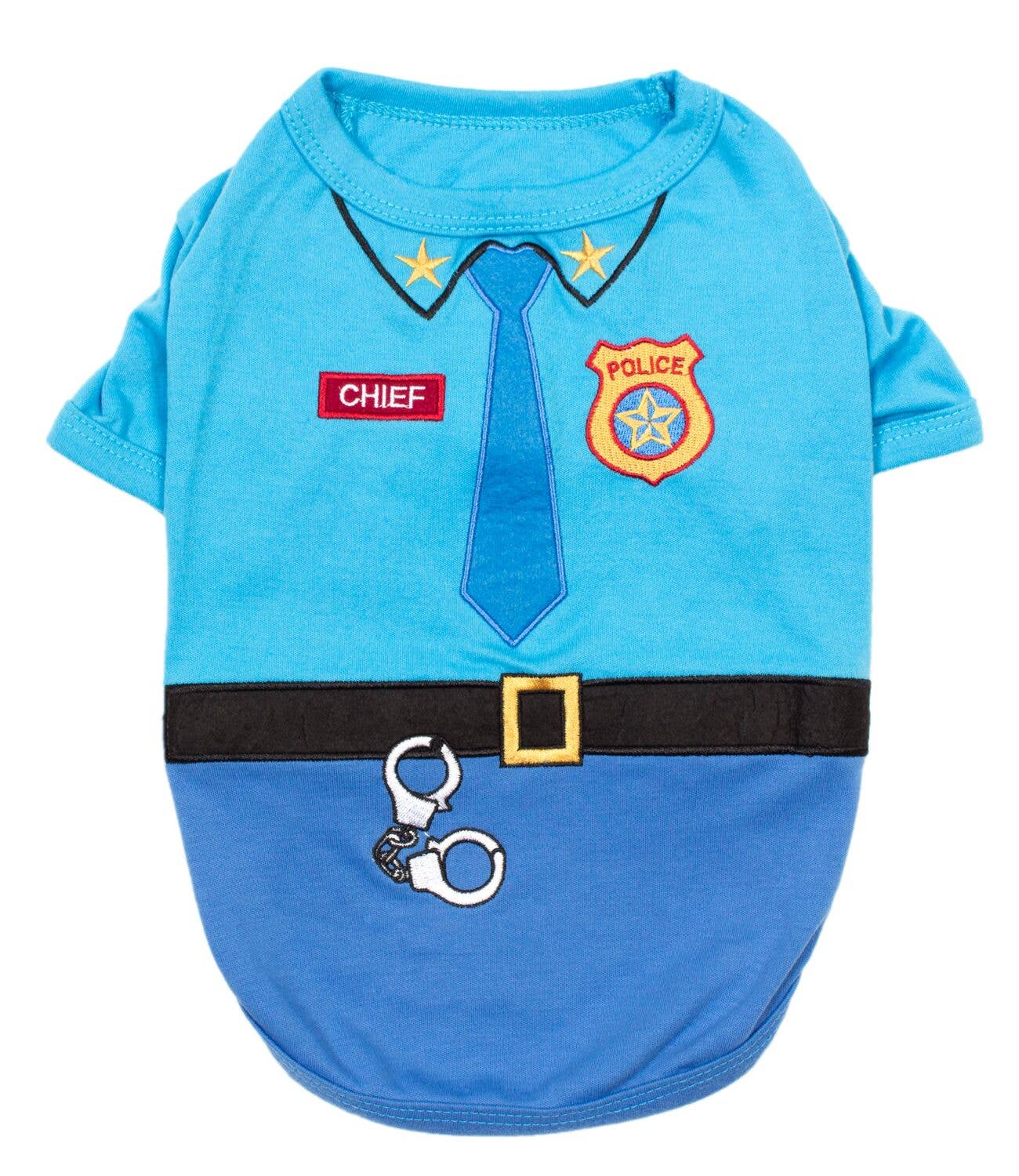 Officer Woof Dog T-Shirt – Cute Halloween Costume Pet Shirt