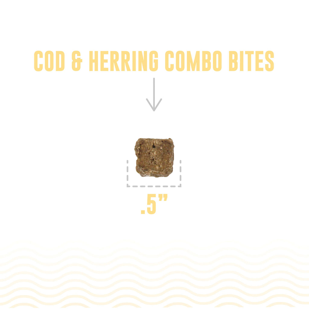 Cod & Herring Combo Bites Fish Dog Treats