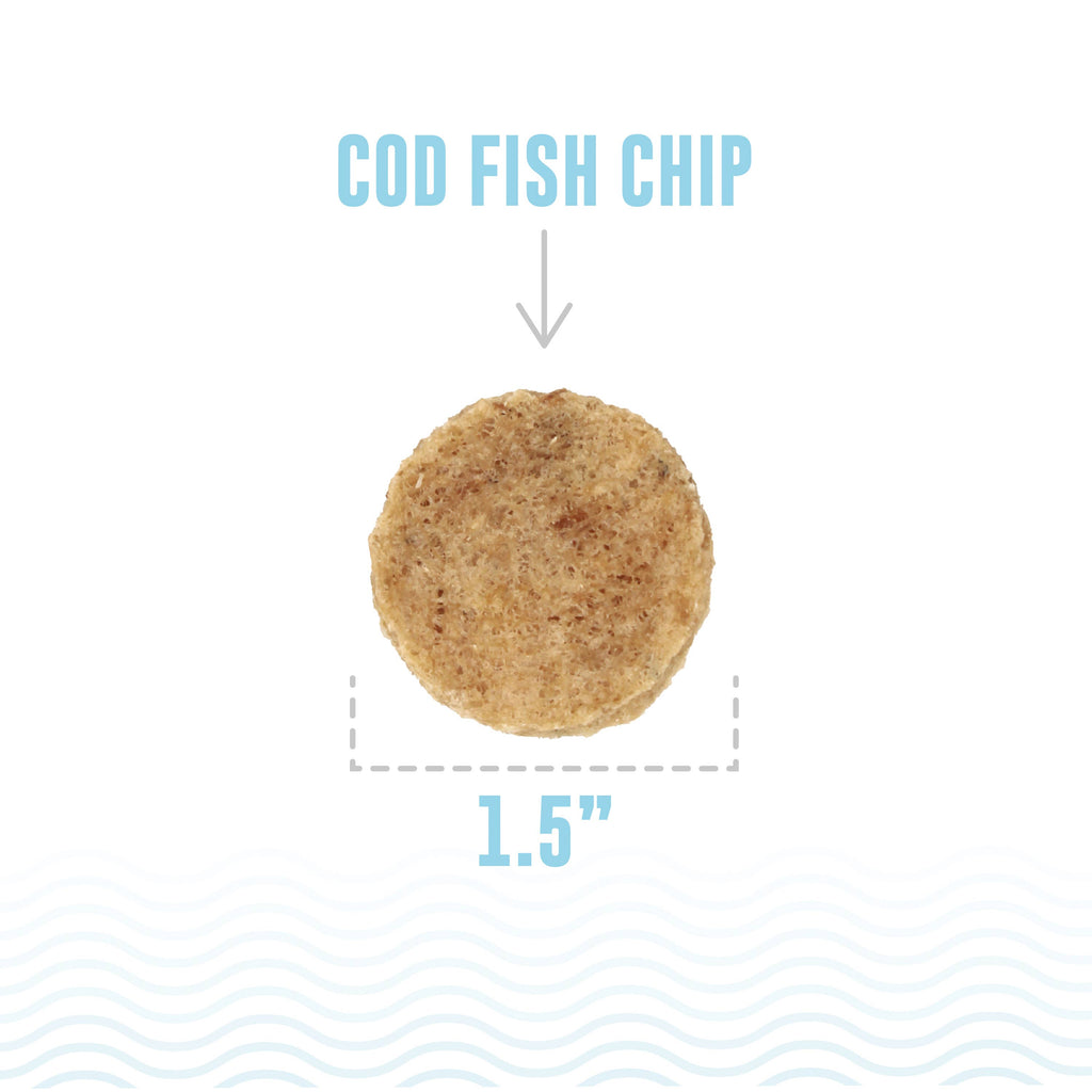 Icelandic+ Cod Fish Chips Dog Treat 2.5-oz Bag