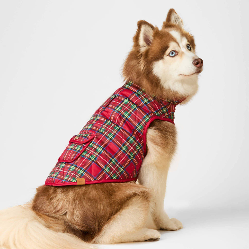 Tartan Reversible Dog Jacket