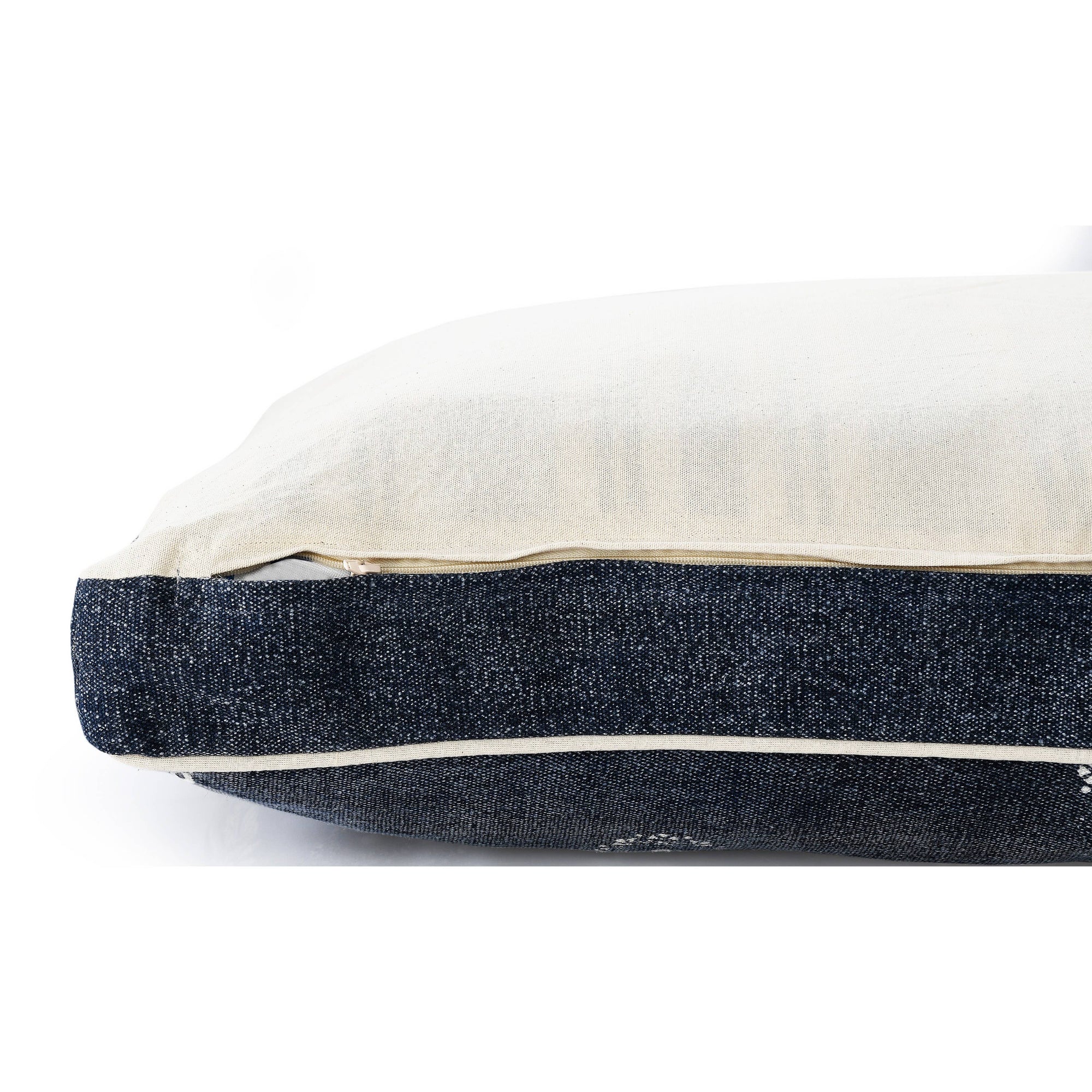 Mandala Stonewash Pillow Pet Bed With Removable Cover