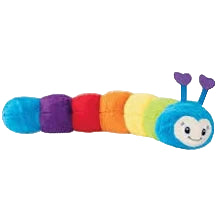 Bugs and Kisses Caterpillar Dog Toy