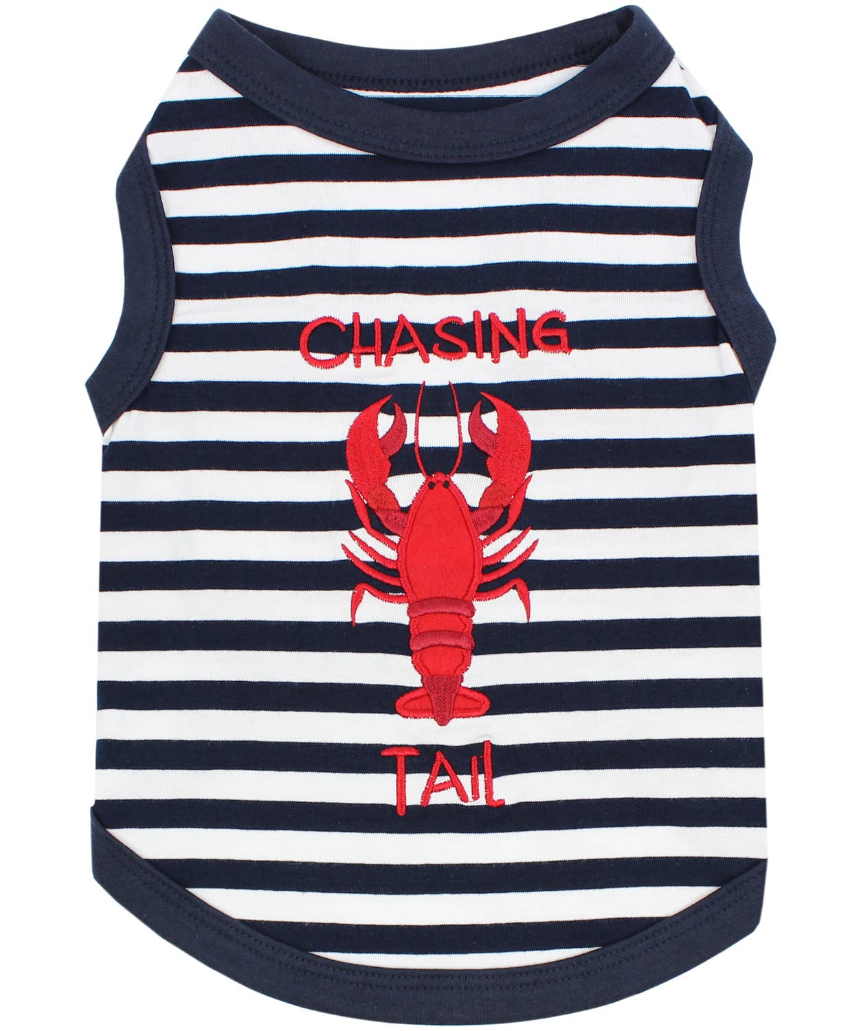 Lobster Chasing Tail Dog T-Shirt – Funny Shirt for Pets