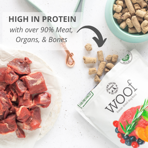 Woof Wild Brushtail Freeze Dried Food 1.76oz | 9.9oz | 35oz