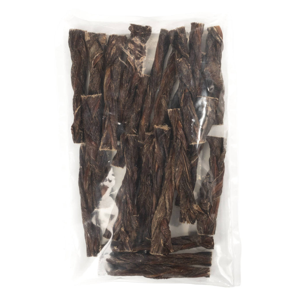5"-6” Braided Gullet Sticks | All-Natural Beef Dog Chews