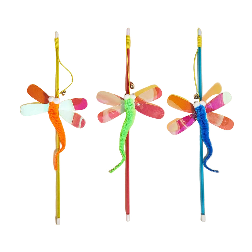Moo - Dragonfly Cat Teaser Wand