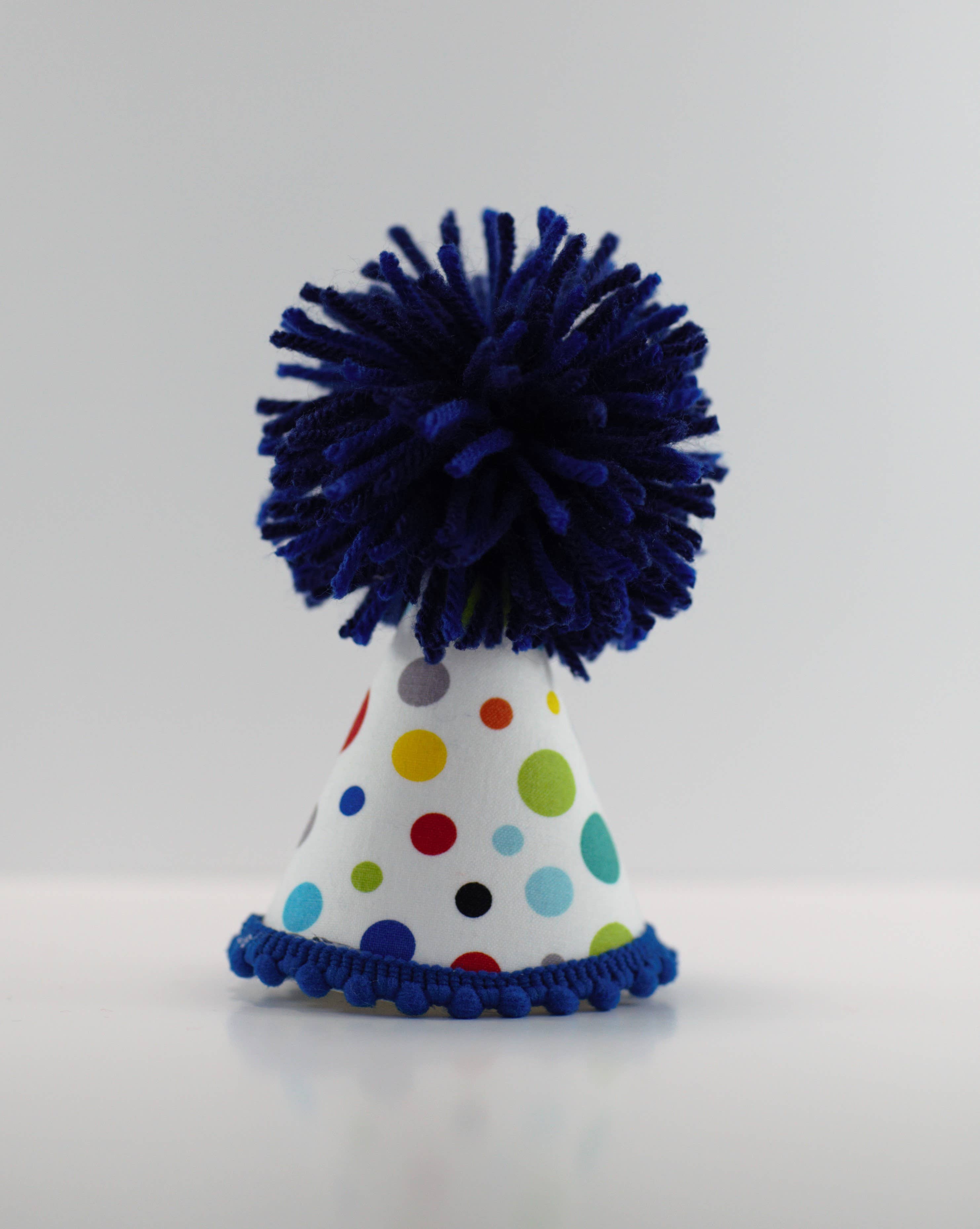 White Dots Party Hat