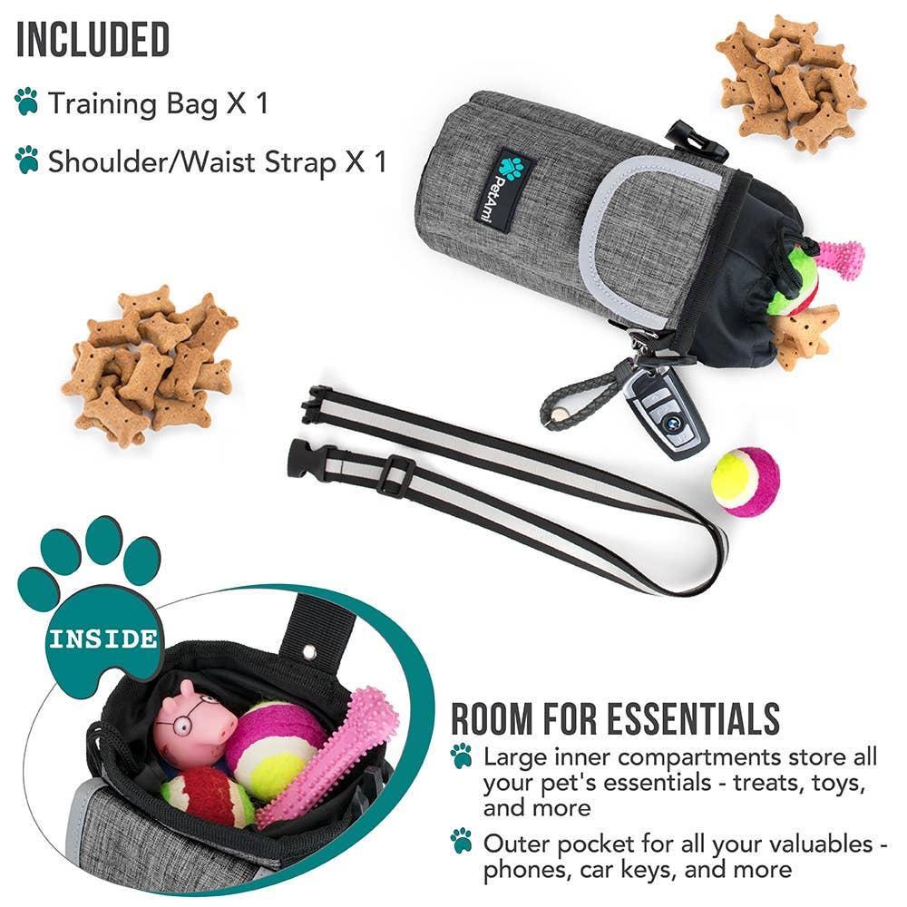 Urban Modern Dog Treat Training Pouch Bag
