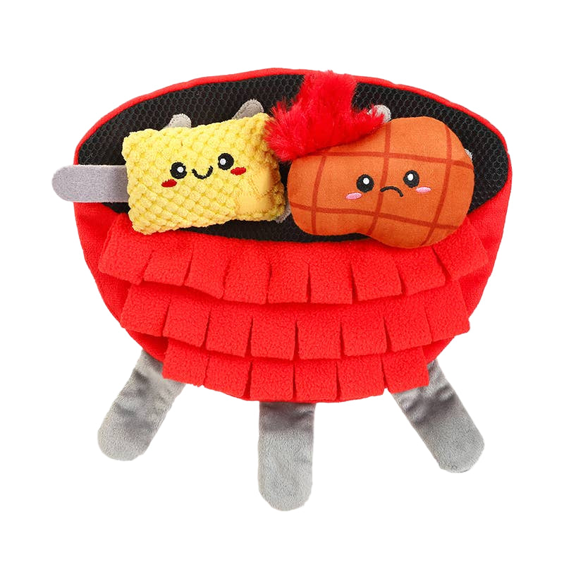 BBQ Grill - Dog Plush Toy