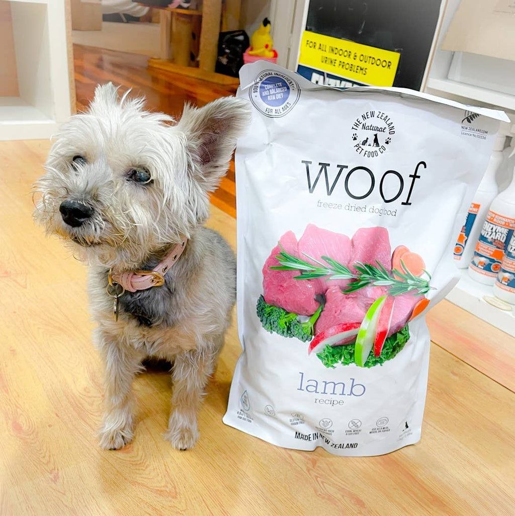Woof Lamb Freeze Dried Dog Food 1.76oz | 9.9oz | 2.2lb