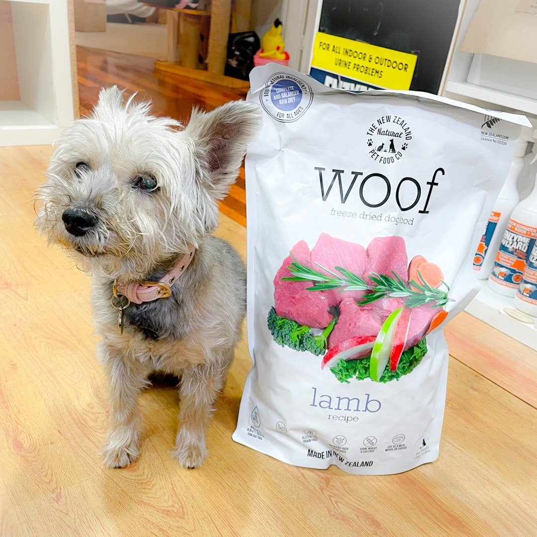 Woof Lamb Freeze Dried Dog Food 1.76oz | 9.9oz | 2.2lb