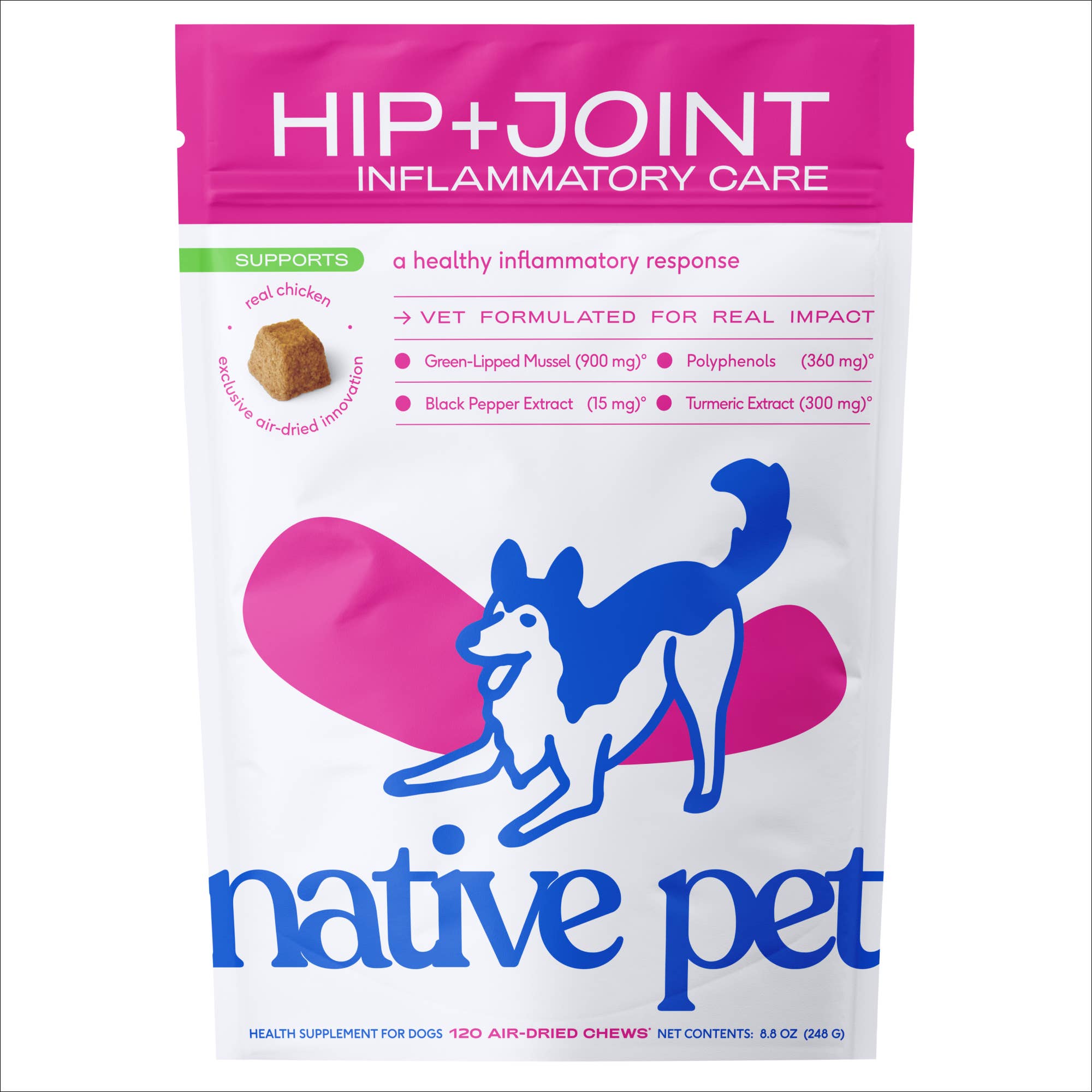 Hip+Joint Inflammatory Care Chews, Hip & Joint Supplement