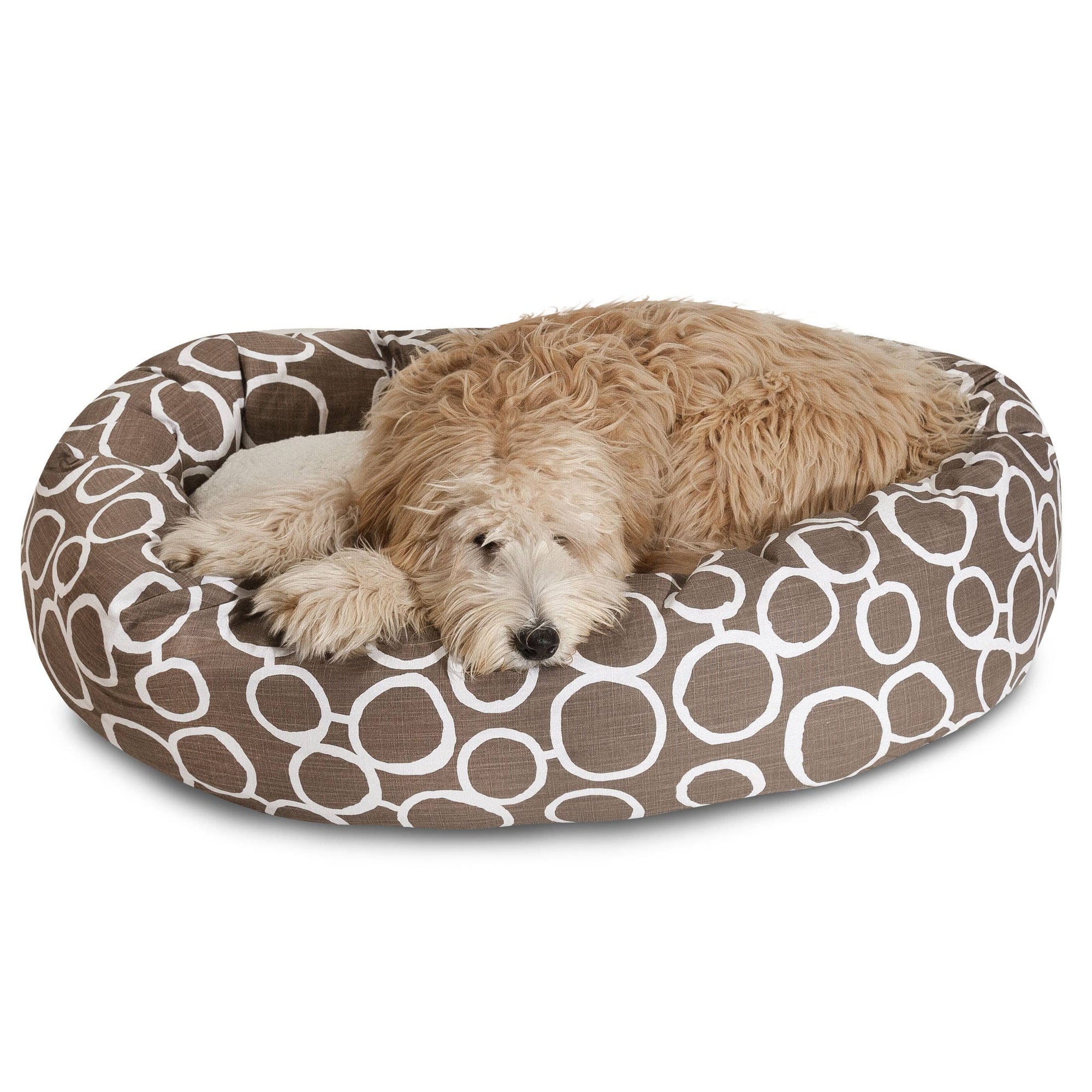 Fusion Sherpa Bagel Dog Bed