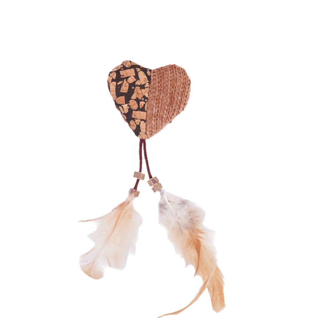 Moo – Feather Plush Cat Toy