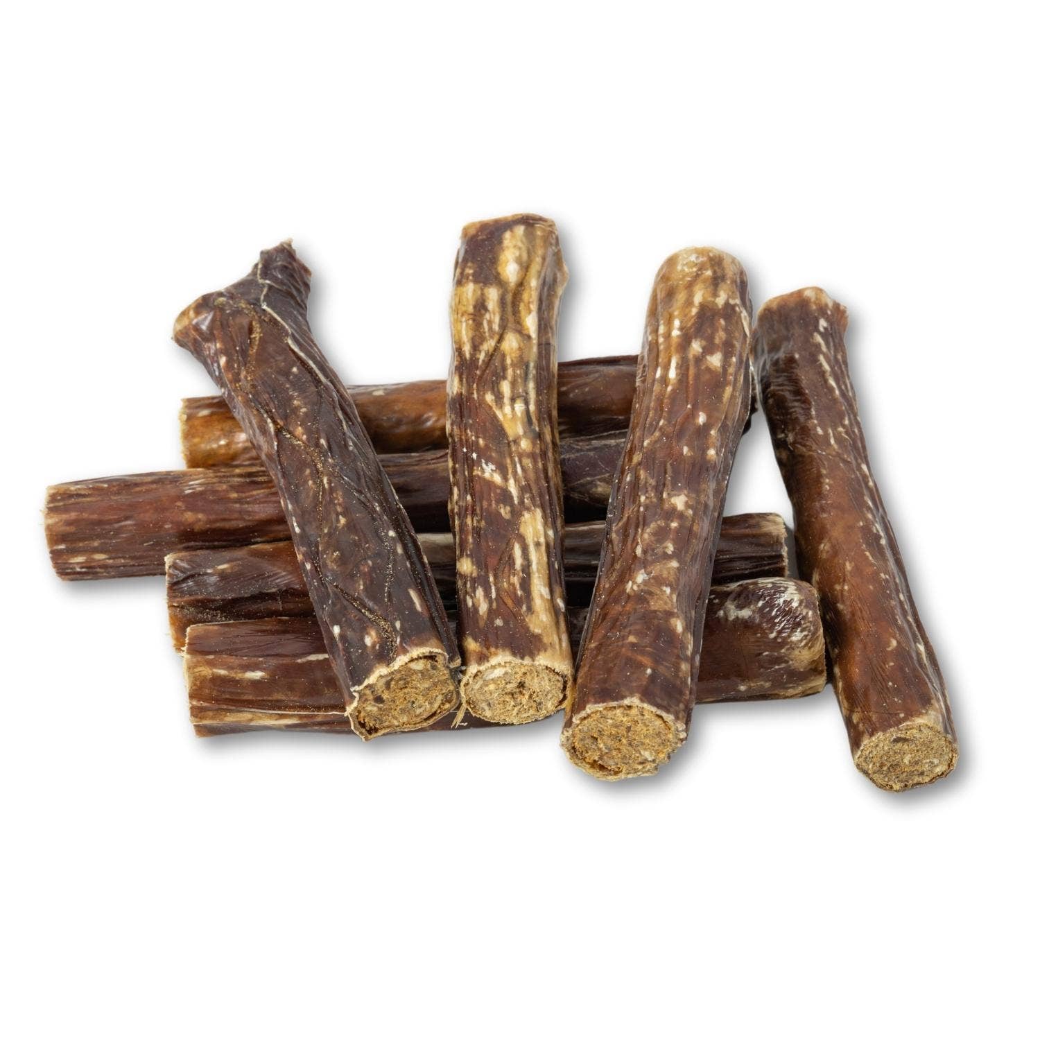 All-Natural Beef Stuffed Gullet Dog Treats 5" - 6" (25/Bag)