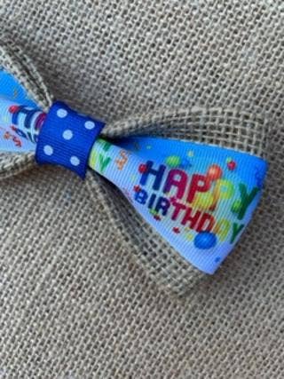 Happy Birthday Bow Tie