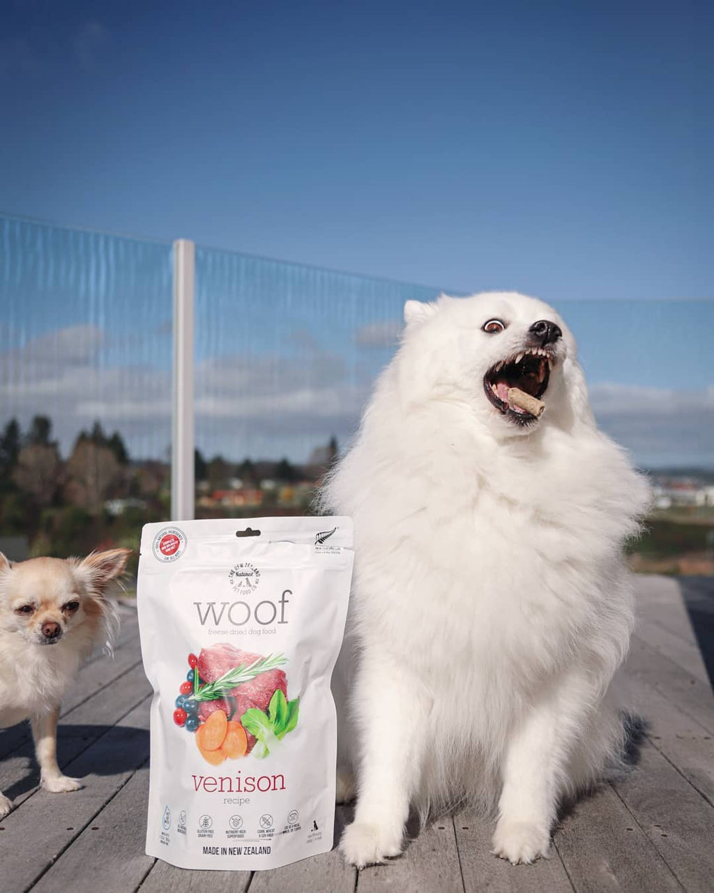 Woof Wild Venison Freeze Dried Dog Food