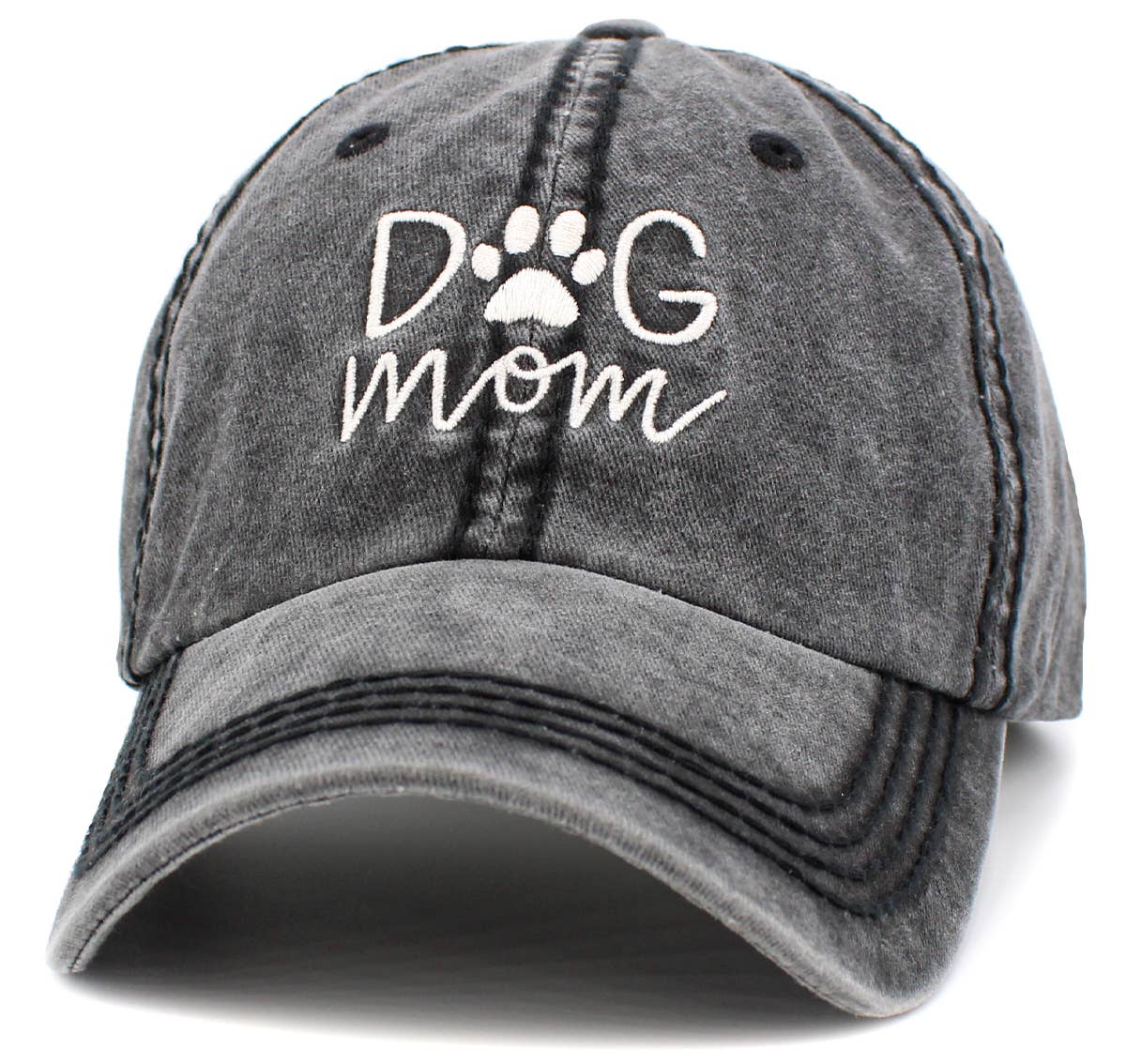 Dog Mom Vintage Baseball Cap