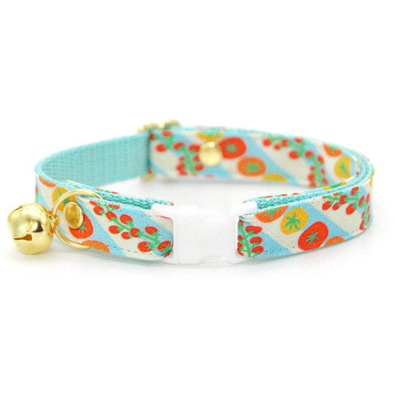 "Tomato Trellis" - Garden Fruit & Veggies Cat Collar